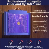 Electric Mosquito Killer Lamp | USB Insect Trap, Safe & Silent Bug Zapper for Home & Outdoor