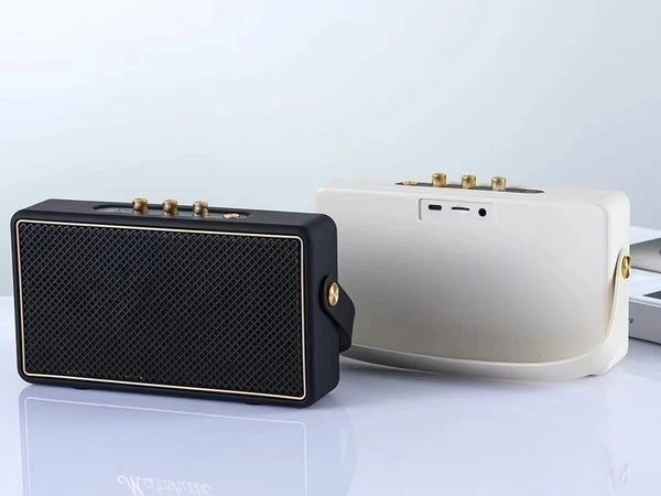 M18 XB Retro Vintage Mini Wireless Bluetooth Speaker – Portable Classic Design with Hi-Fi Sound