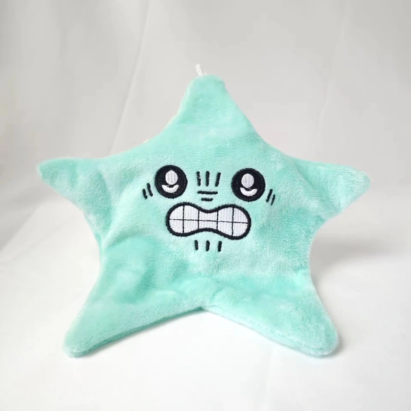 Angry Star Plush Toy | Soft Stuffed Star Cushion for Kids & Décor