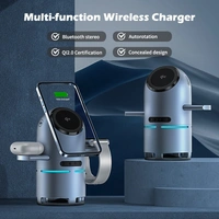 Multi-Function 3-in-1 Wireless Charger | Fast Charging Dock for Phone, Watch & Earbuds