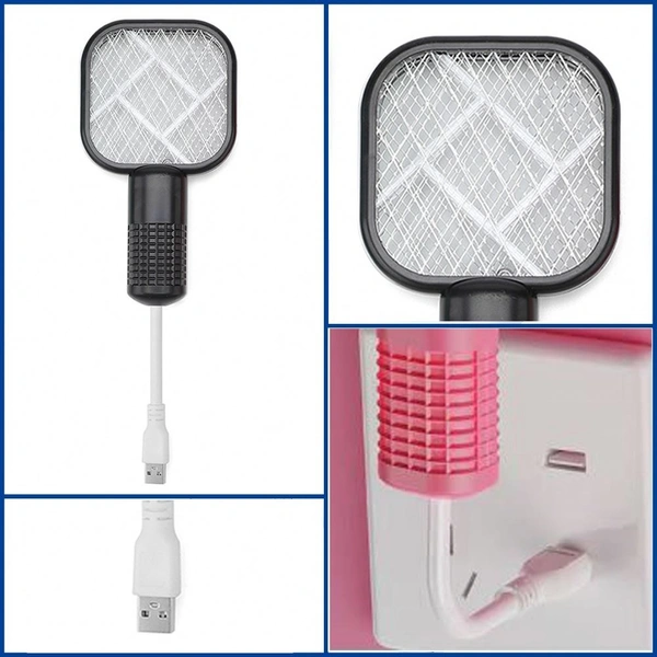 Mini USB Mosquito Swatter – Automatic Mosquito Attraction, Purple Light Trap, Strong High-Voltage Bug Zapper