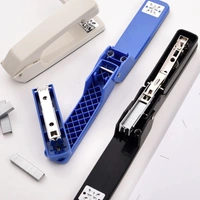 Deli No.0434 Manual Metal Rotary Stapler – Heavy-Duty Punch & Staple Combo Tool for Office & Craft Use