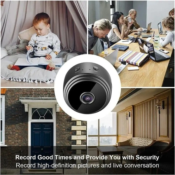 A9 1080P Wireless Mini CCTV Camera - Portable WiFi IP Security Solution"