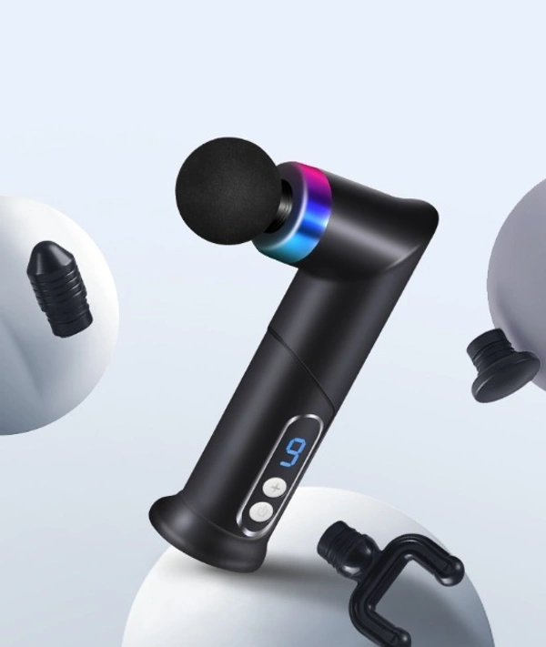 Mini Fascial Gun Deep Muscle Massager – Portable USB Rechargeable Pain Relief Tool
