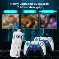 Classic Game Stick Mini Retro – 4K Console, 30000+ Games, Two-Player, Expandable Memory