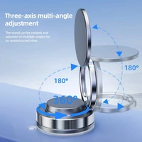 Universal Stable Vacuum Suction Magnetic Phone Holder | Home & Office Foldable Bracket
