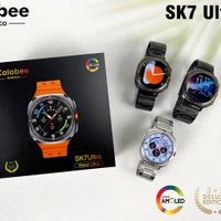 2025 Latest W7 SK7 Ultra Smart watch – Bluetooth Calling, Fitness Tracking & Always-On Display