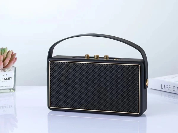 M18 XB Retro Vintage Mini Wireless Bluetooth Speaker – Portable Classic Design with Hi-Fi Sound