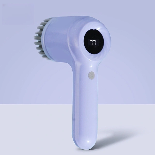 Multi-Functional Electric Dish & Bathroom Cleaning Brush – Rotating Scrubber for Kitchen & Home Cleaning