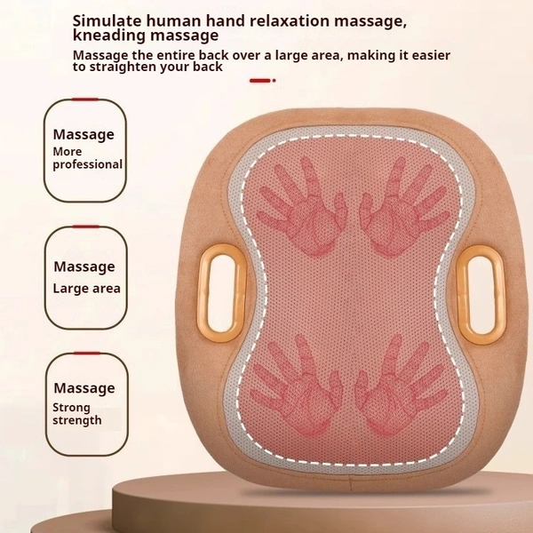 👉 Portable Shiatsu Neck & Back Massager with Heat | Butterfly Kneading Massage Pillow for Pain Relief
