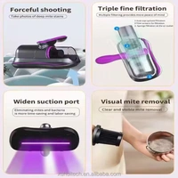 Acarid Remover Vacuum Cleaner – Handheld Deep UV Dust Mite Removal, HEPA Filter, Powerful Suction for Bed, Sofa & Carpet