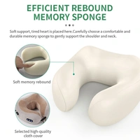 Portable U-Shaped Kneading Neck Pillow – Perfect for Travel & Comfort