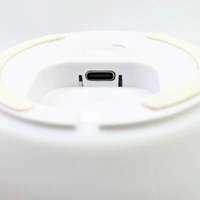 Rechargeable LED Pear Fruit Night Light – Soft Warm Light, Touch Control, USB Charging, Decorative Lamp