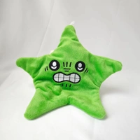 Angry Star Plush Toy | Soft Stuffed Star Cushion for Kids & Décor