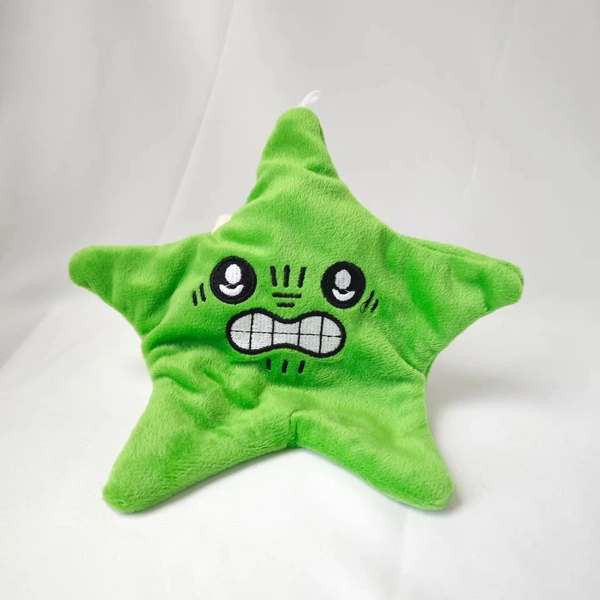 Angry Star Plush Toy | Soft Stuffed Star Cushion for Kids & Décor