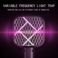 Mini USB Mosquito Swatter – Automatic Mosquito Attraction, Purple Light Trap, Strong High-Voltage Bug Zapper