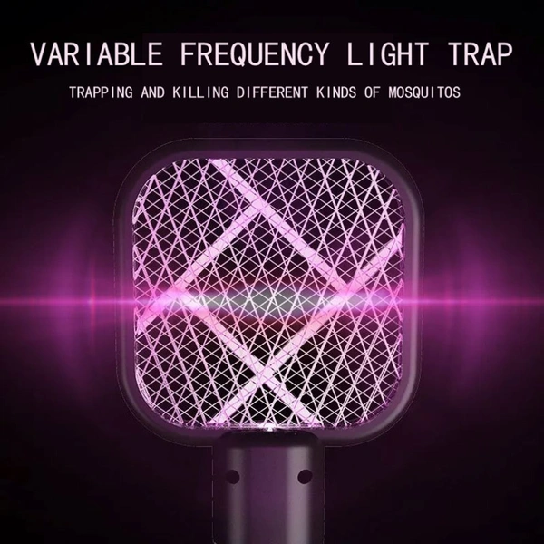 Mini USB Mosquito Swatter – Automatic Mosquito Attraction, Purple Light Trap, Strong High-Voltage Bug Zapper