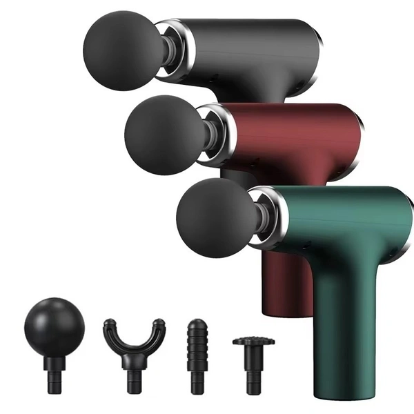 Mini Fascial Massage Gun – Deep Muscle Relief, Noiseless, USB Rechargeable
