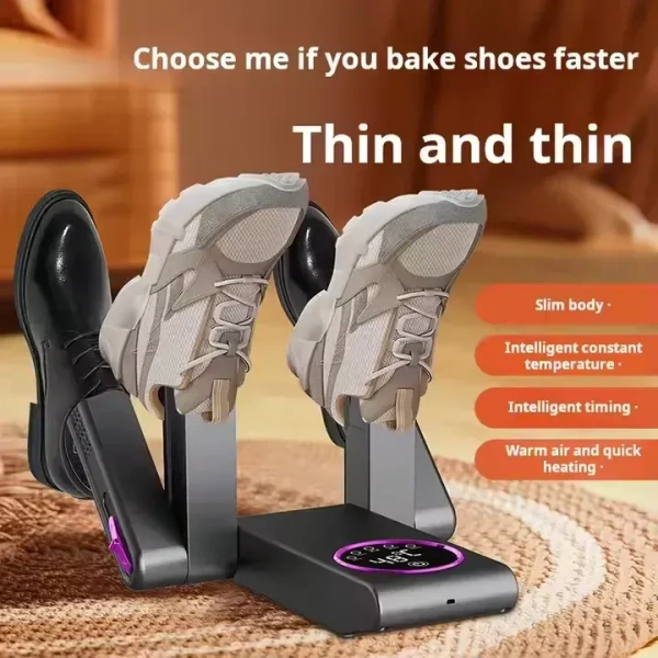 Shoe Dryer Home Automatic Boxing Glove Dryer – UV, Timer, 150W, 48 °C