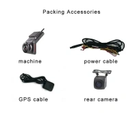 K18 4G Dual-Lens 1080P HD Dash Cam – Front & Rear, WiFi, GPS, Night Vision, G-Sensor