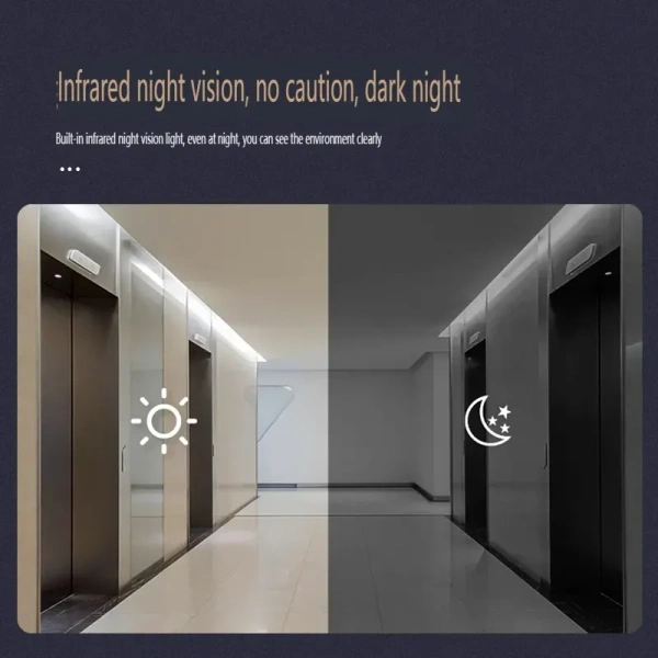 M10 4.3" Wireless Video Doorbell – HD Image, Type-C Charging, Long Battery, Two-Way Audio, Night Vision