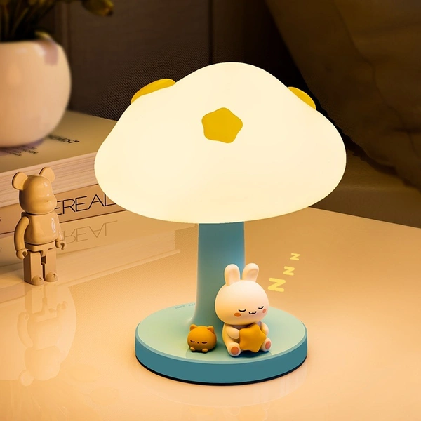 Cute Cloud Night Light | LED Atmosphere Lamp for Kids’ Room | Soft & Rechargeable