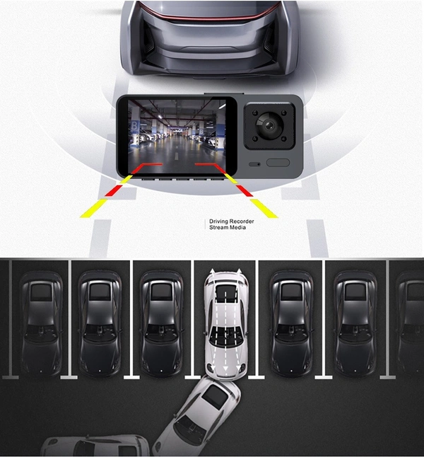 S-10 | Full HD Car DVR Dash Cam | Night Vision, G-Sensor, Loop Recording & Parking Mode | Black Box Car Camera