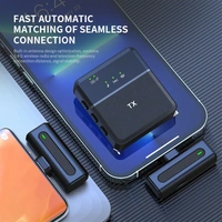 SX8 Wireless Mini Microphone – Noise Cancelling | Clip-On Lavalier Mic | Plug & Play | Rechargeable | For Mobile & Camera