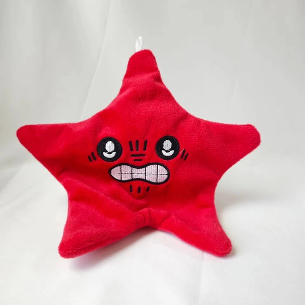 Angry Star Plush Toy | Soft Stuffed Star Cushion for Kids & Décor