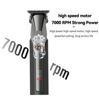 Kemei KM-282 Professional Cordless Hair Clipper | Rechargeable Beard & Hair Trimmer for Men