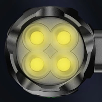 Mini Strong Light 4‑LED Rechargeable Emergency Lamp | Compact Portable Bright Light