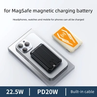 2025 Magnetic Wireless Power Bank 10000mAh – Fast Charging with PD 22.5W Support