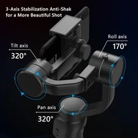 3-Axis Handheld Gimbal Stabilizer for Smartphone & Action Camera – High Precision Video Shooting