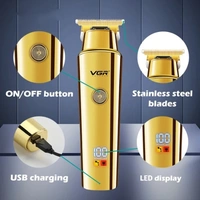 VGR V-947 Cordless trimmer – 2000mAh Battery, Stainless Steel Blades, 500 Min Runtime