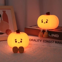 Cute Silicone Kids Night Light | Dimmable & Rechargeable LED Lamp | Soft & Safe for Nursery & Bedroom