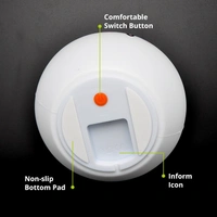 Adorable Silicone Night Light for Kids – Soft Touch Sensor LED Lamp with USB Rechargeable Battery
