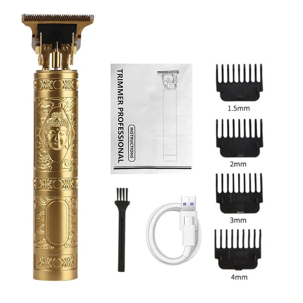MZ REZME 001 Professional Hair Clipper & Beard Trimmer – Rechargeable T-Blade Cordless Hair Cutting Machine