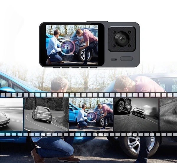 S-10 | Full HD Car DVR Dash Cam | Night Vision, G-Sensor, Loop Recording & Parking Mode | Black Box Car Camera