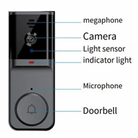 M16 Tuya Smart Visual Doorbell – 130° Wide Angle, Remote Wake-Up, Video Intercom, Night Vision, Wireless Battery Doorbell