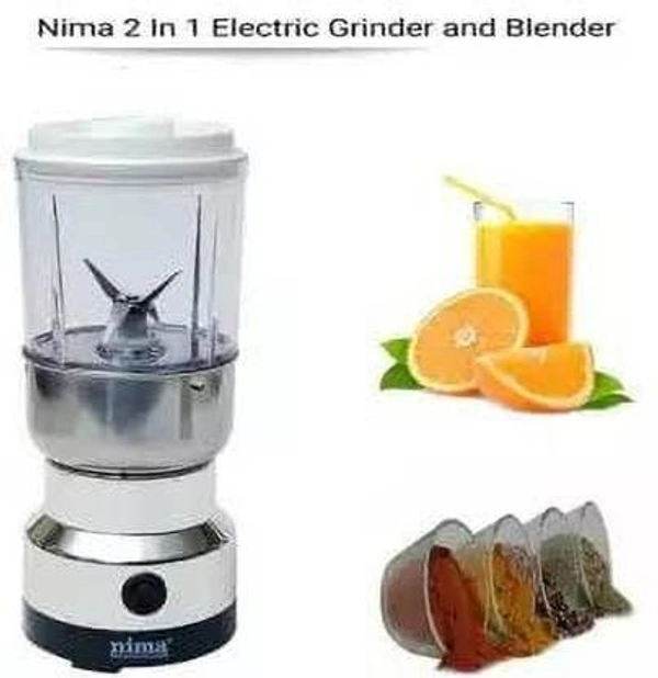 Nima 200W Juicer Mixer Grinder for Spices, Coffee, and Dry Grinding – Compact and Powerful