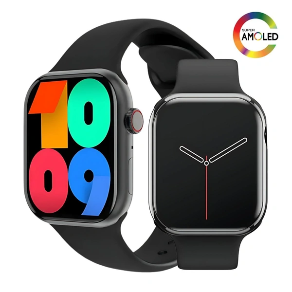 Smartwatch WS11 Mini with AMOLED Screen and Luxury Straps - Stylish and Functional!