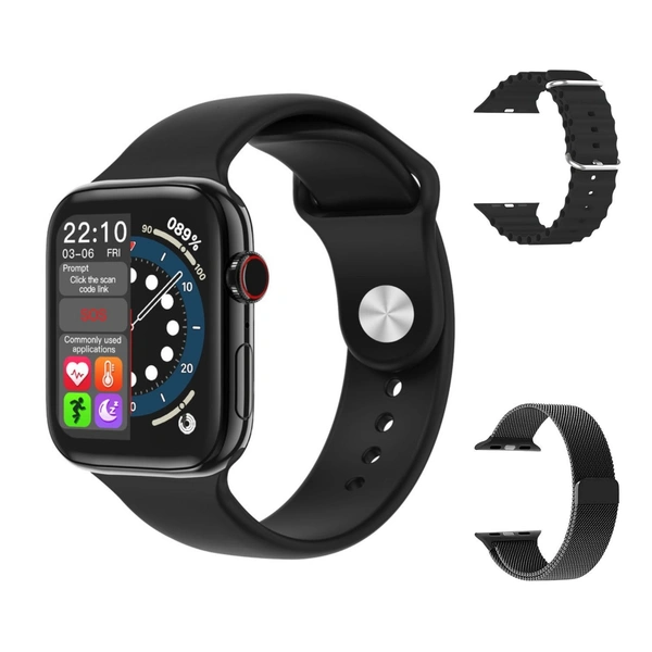 Smartwatch WS11 Mini with AMOLED Screen and Luxury Straps - Stylish and Functional!
