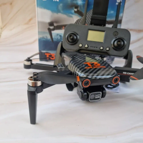 T3 Pro Plus GPS Drone - Brushless Motors, GPS Return, Long Flight Time, and Smart Modes