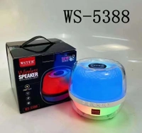 WS-5388 Transparent Colourful Light Bluetooth Speaker