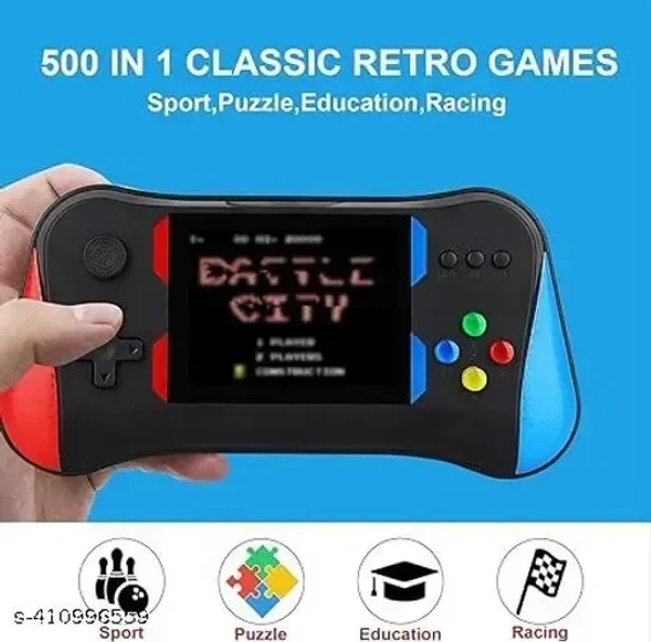 Portable Video Gaming Console – 500+ Classic Games for Fun Anywhere
