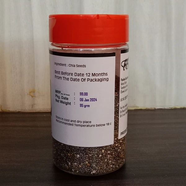 Xetoc Farmsganic Chia Seeds 95grm