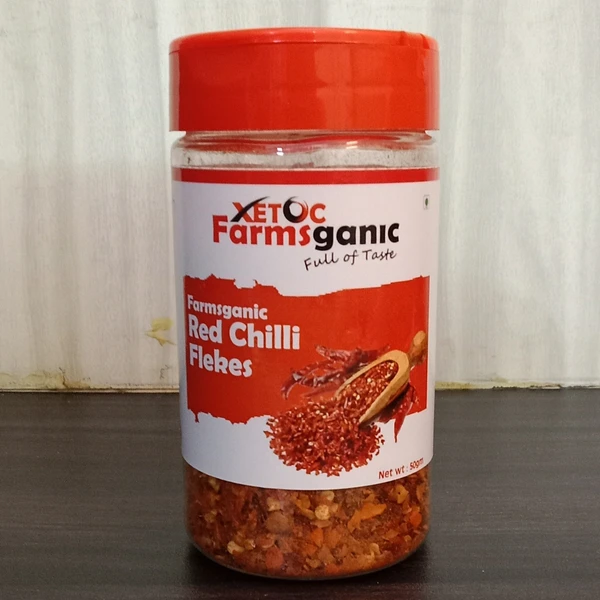 Xetoc Farmsganic Chilli Flakes 50grm