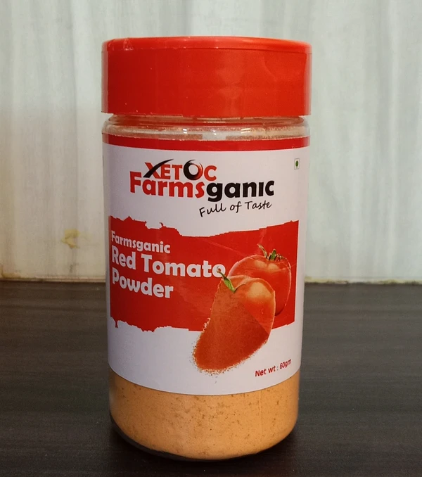 Xetoc Farmsganic Red Tomato Powder, 60gm