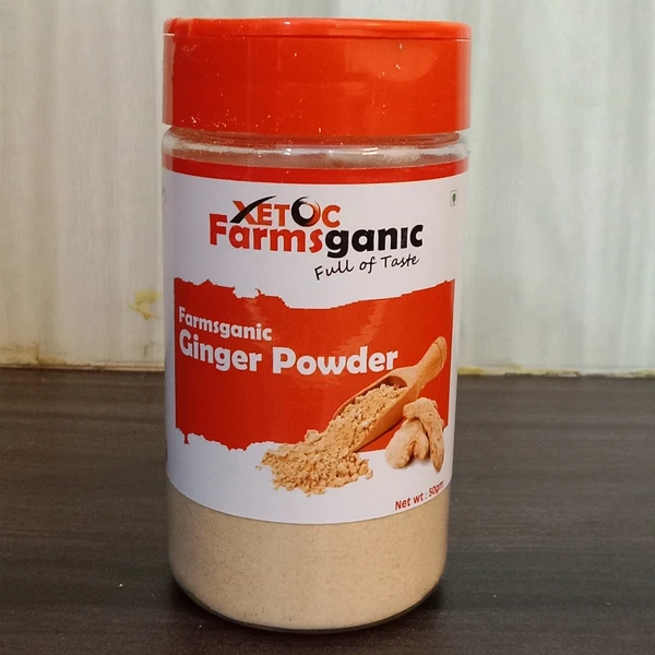 Xetoc Farmsganic Ginger Powder, 50gm