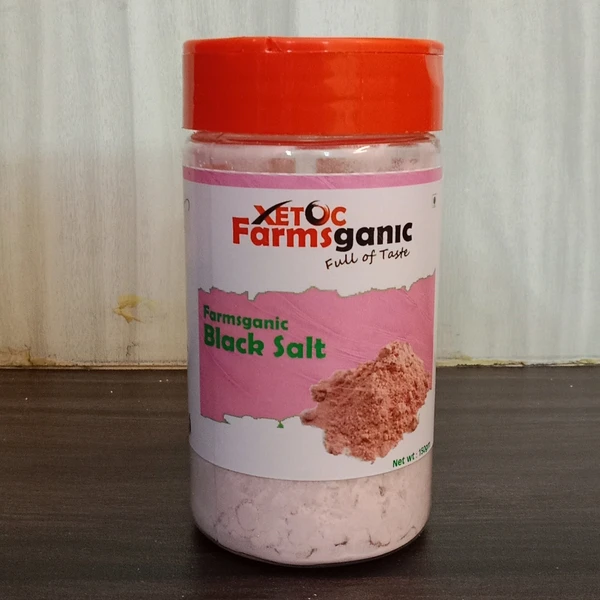 Xetoc Farmsganic Black Salt, 150gm